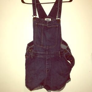 Jean, short overalls